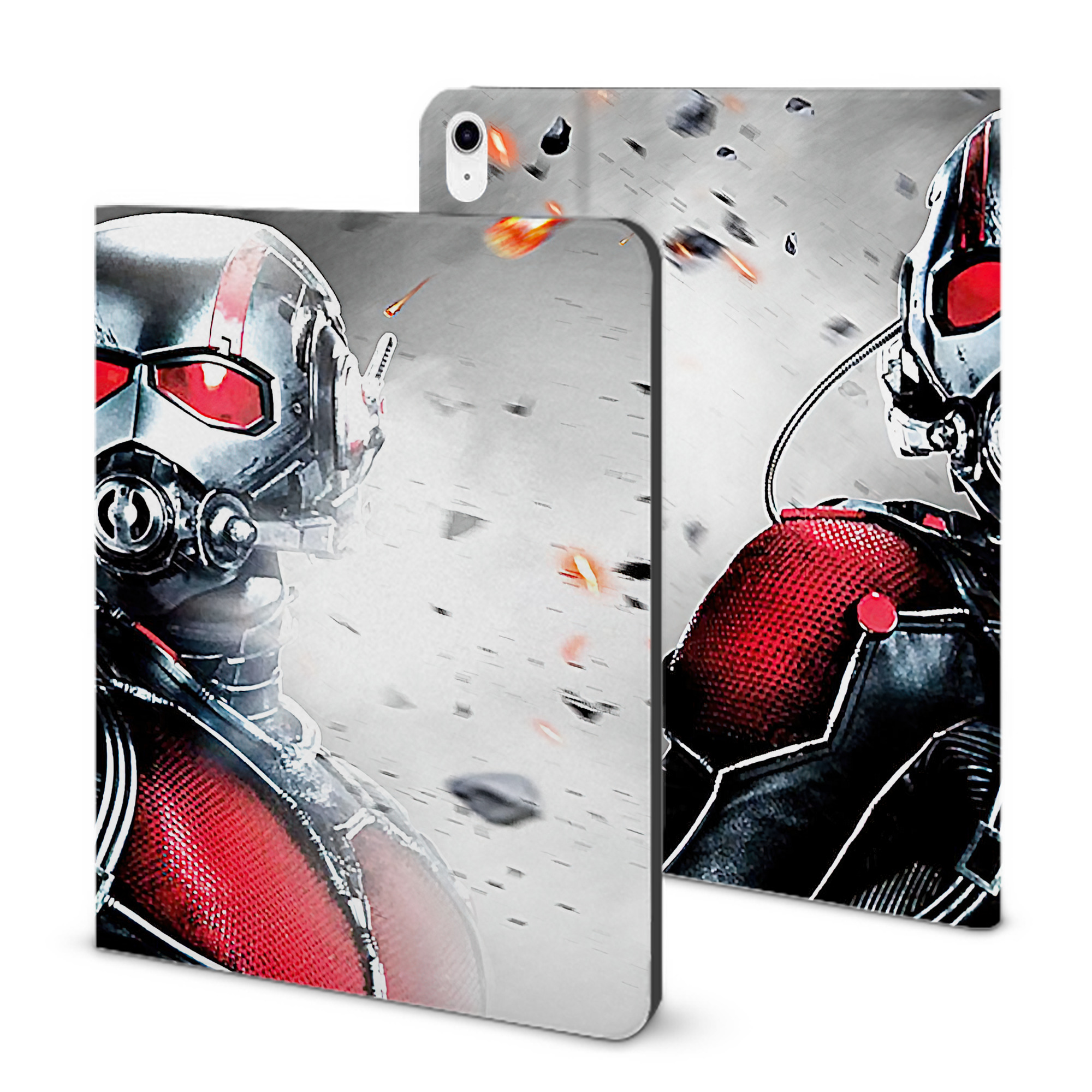 （画像用） アベンジャーズ The Avengers IPad ケース ブック型 PUレザー TPU 耐衝撃 軽量 薄型 ペン収納なし 全面保護 IPad 各モデル対応